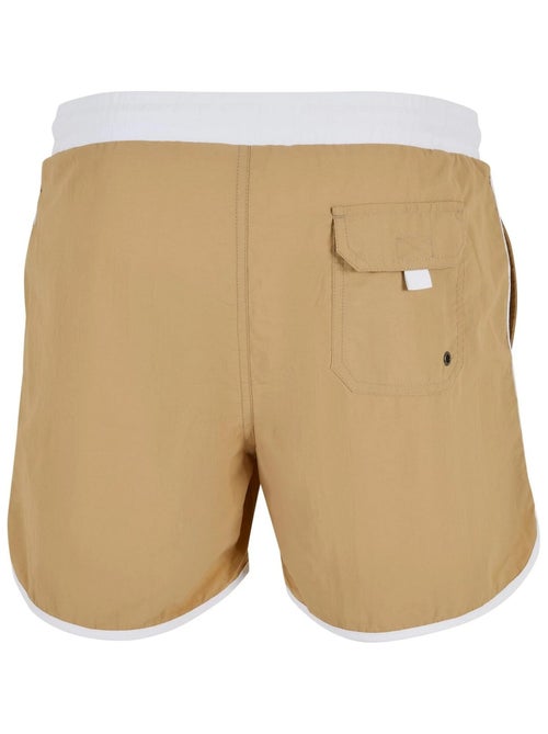 Urban Classics - Short de bain motif/style rétro - Kiabi Urban Classics - Short de bain motif/style rétro - Kiabi