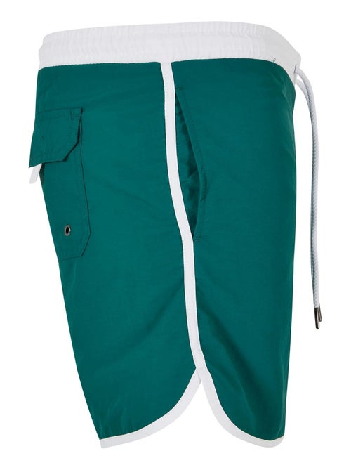Urban Classics - Short de bain motif/style rétro - Kiabi Urban Classics - Short de bain motif/style rétro - Kiabi