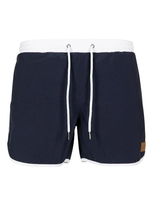 Urban Classics - Short de bain motif/style rétro - Kiabi