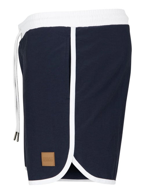 Urban Classics - Short de bain motif/style rétro - Kiabi