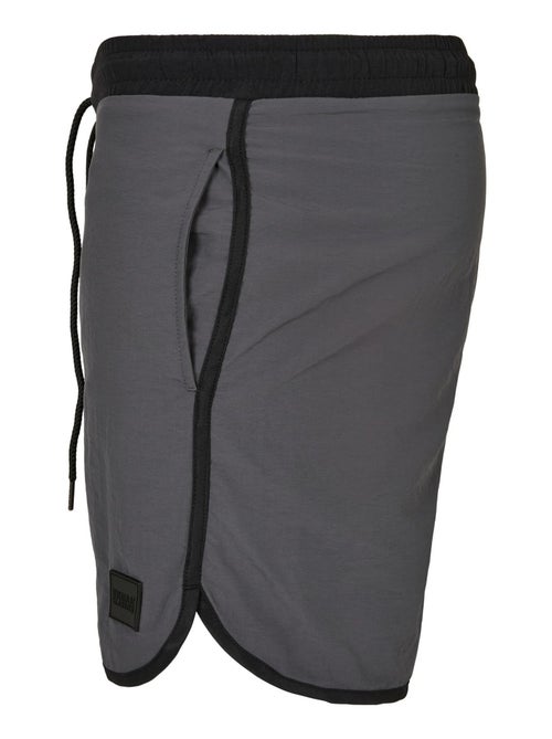 Urban Classics - Short de bain motif/style rétro - Kiabi Urban Classics - Short de bain motif/style rétro - Kiabi