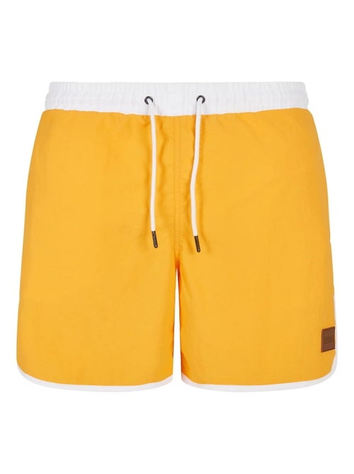 Urban Classics - Short de bain motif/style rétro - Kiabi Urban Classics - Short de bain motif/style rétro - Kiabi