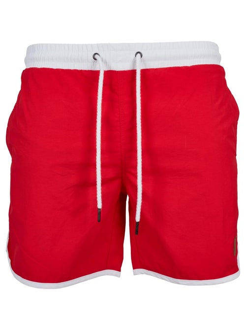Urban Classics - Short de bain motif/style rétro - Kiabi Urban Classics - Short de bain motif/style rétro - Kiabi