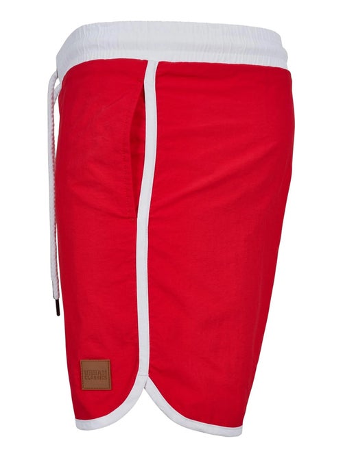 Urban Classics - Short de bain motif/style rétro - Kiabi Urban Classics - Short de bain motif/style rétro - Kiabi