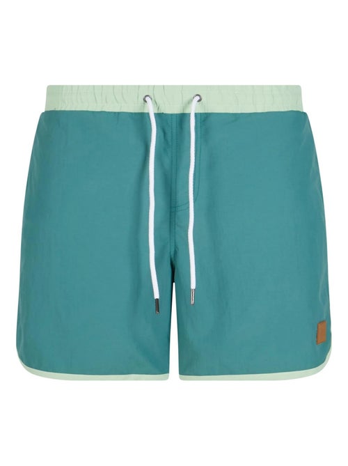 Urban Classics - Short de bain motif/style rétro - Kiabi Urban Classics - Short de bain motif/style rétro - Kiabi