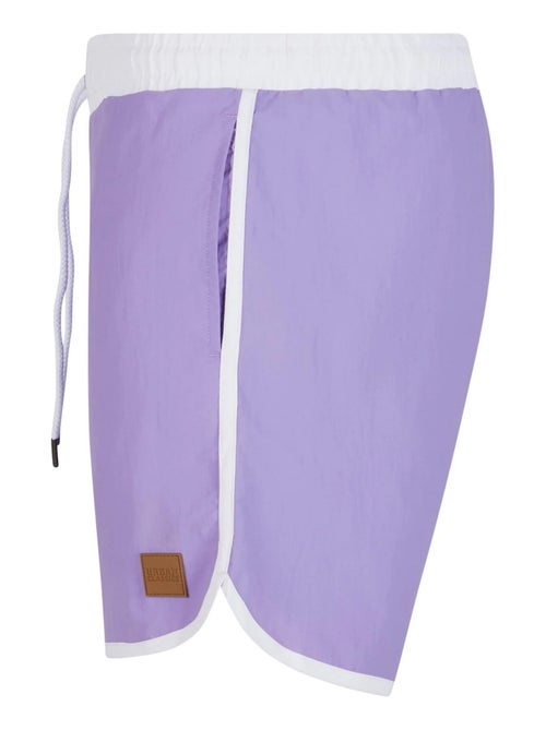 Urban Classics - Short de bain motif/style rétro - Kiabi