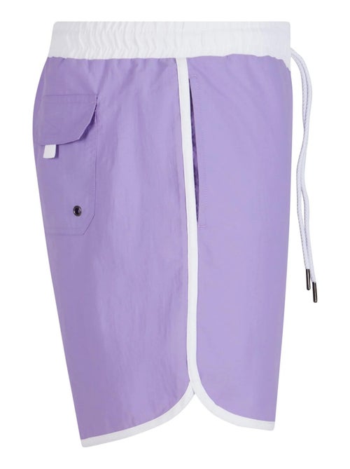 Urban Classics - Short de bain motif/style rétro - Kiabi