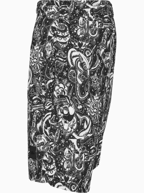 Urban Classics - Short de bain motif/style Tatouage - Kiabi