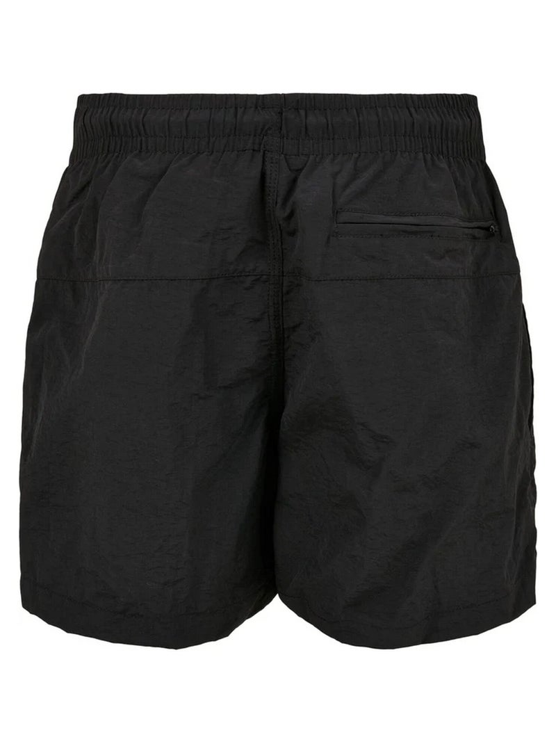 Urban Classics - Short de bain motif/style uni Noir - Kiabi