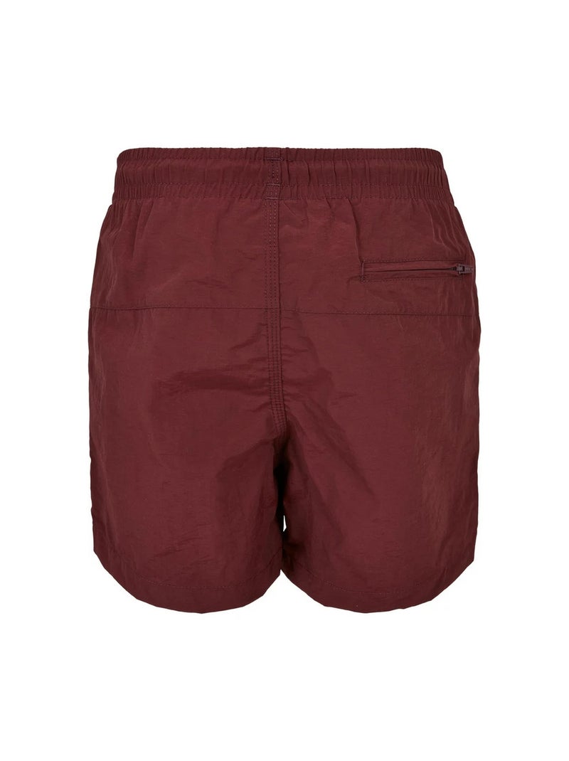 Urban Classics - Short de bain motif/style uni Violet clair - Kiabi