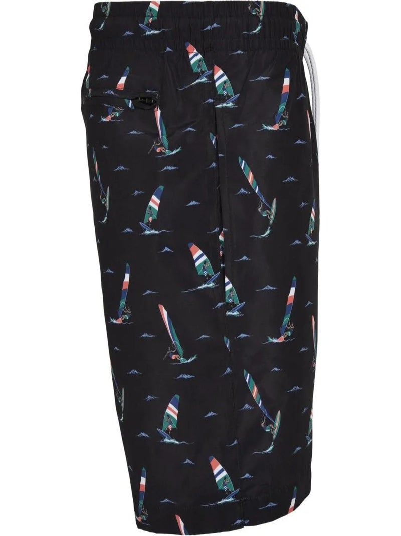 Urban Classics - Short de bain Noir - Kiabi