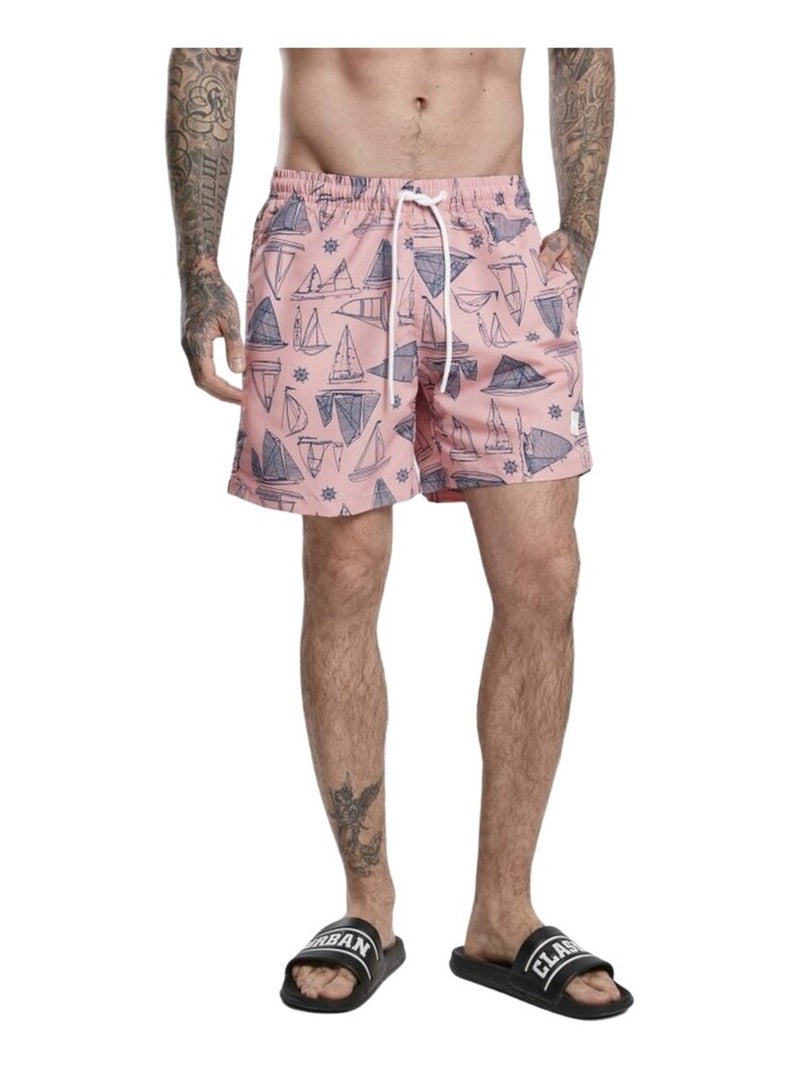 Urban Classics - Short de bain Rose - Kiabi