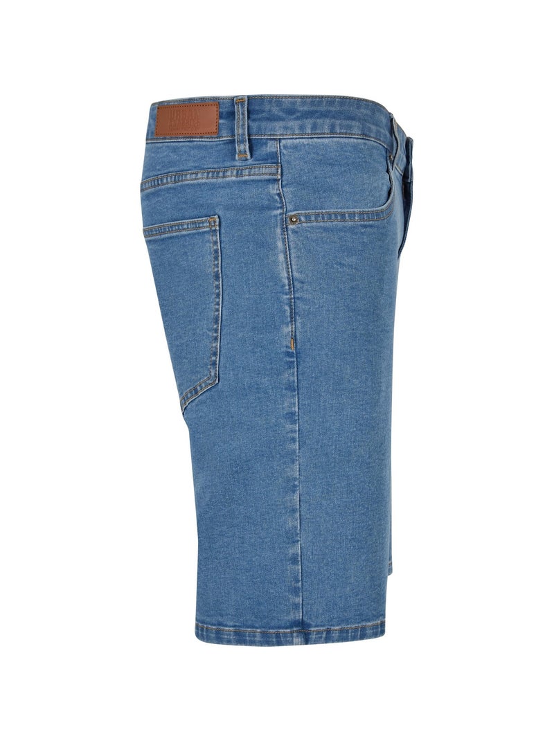 Urban Classics - Short en jean Blanc Bleu marine Bleu - Kiabi