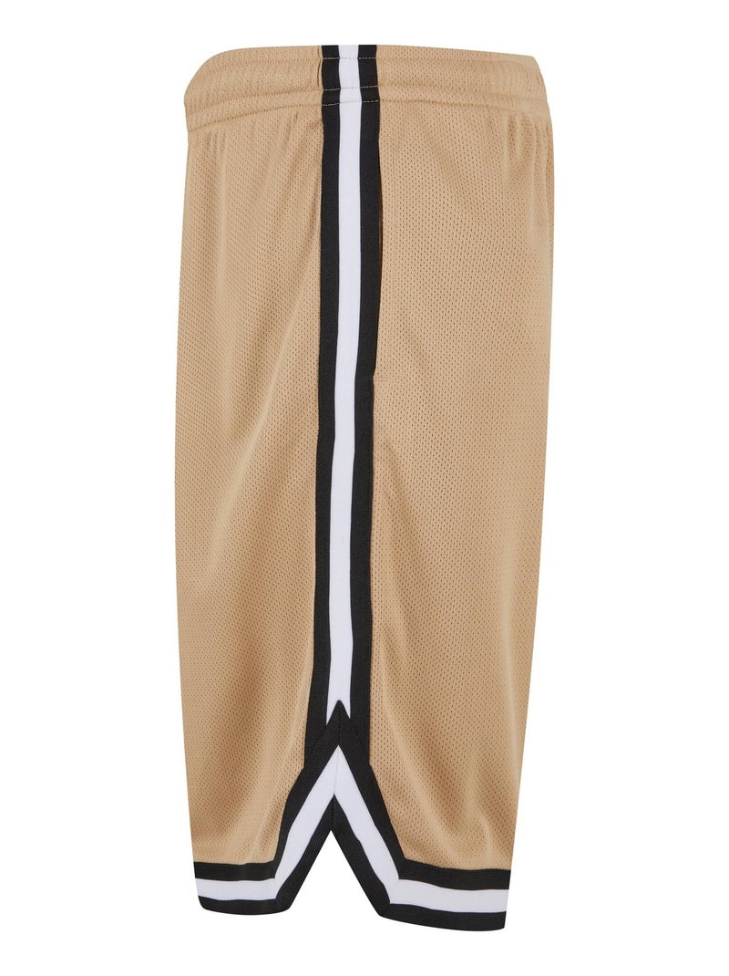 Urban Classics - Short motif/style à rayures Beige - Kiabi