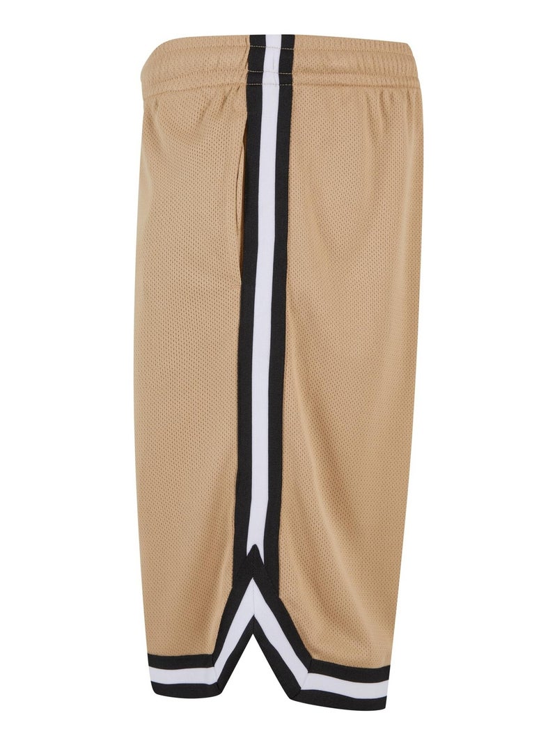 Urban Classics - Short motif/style à rayures Beige - Kiabi
