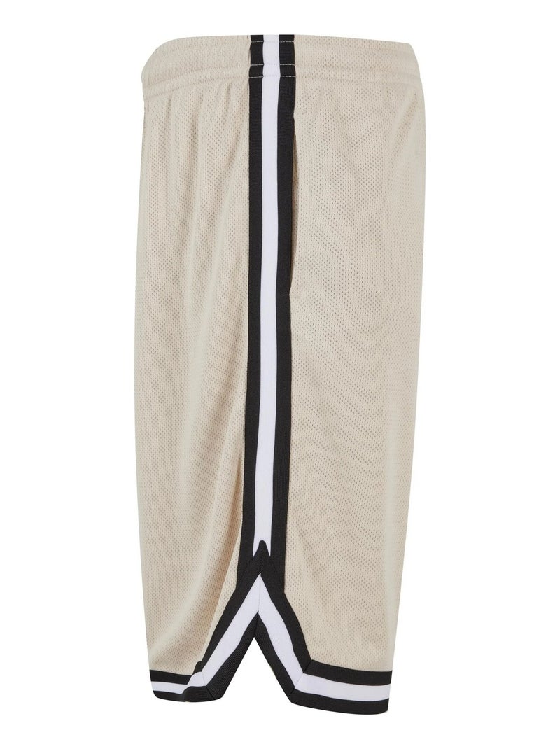 Urban Classics - Short motif/style à rayures Blanc cassé - Kiabi