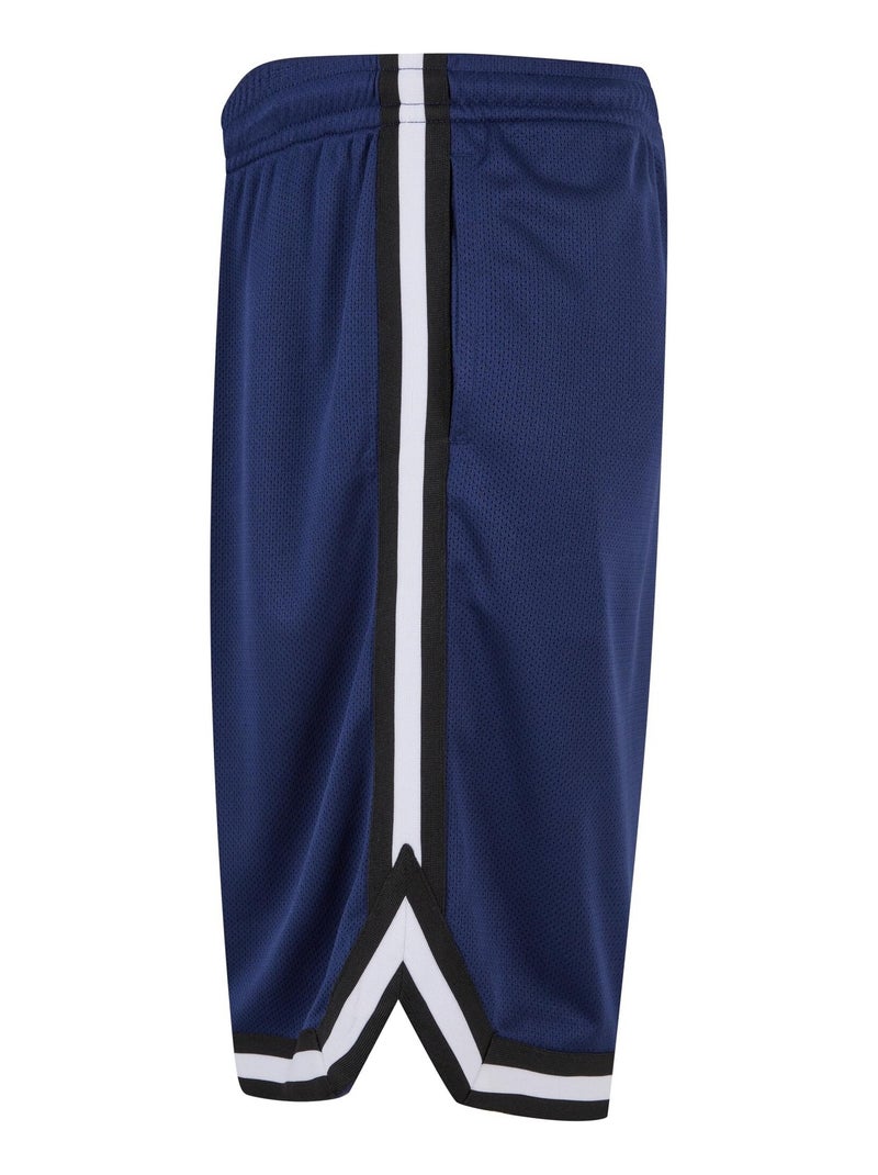 Urban Classics - Short motif/style à rayures Bleu foncé - Kiabi