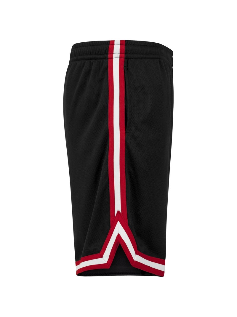Urban Classics - Short motif/style à rayures Noir Rouge Blanc - Kiabi
