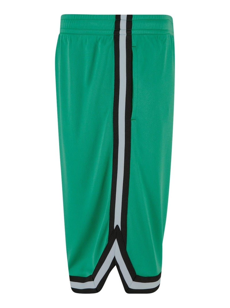 Urban Classics - Short motif/style à rayures Noir Vert Gris - Kiabi