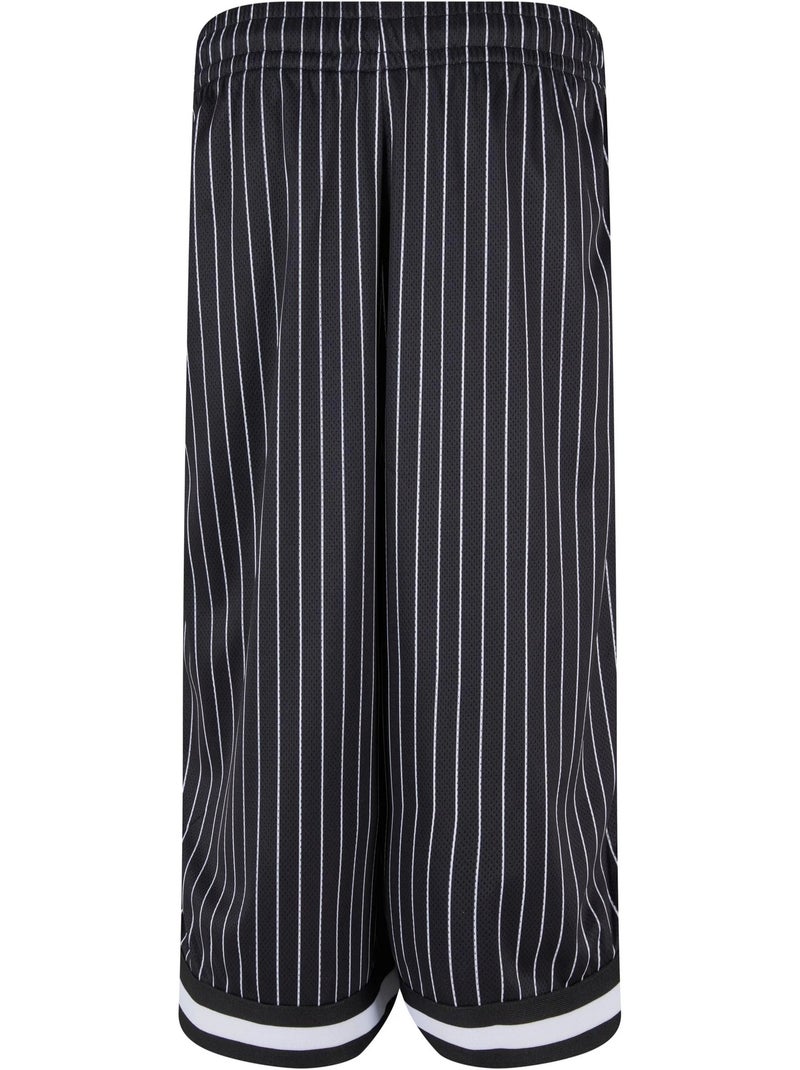 Urban Classics - Short motif/style rayé Noir Blanc - Kiabi