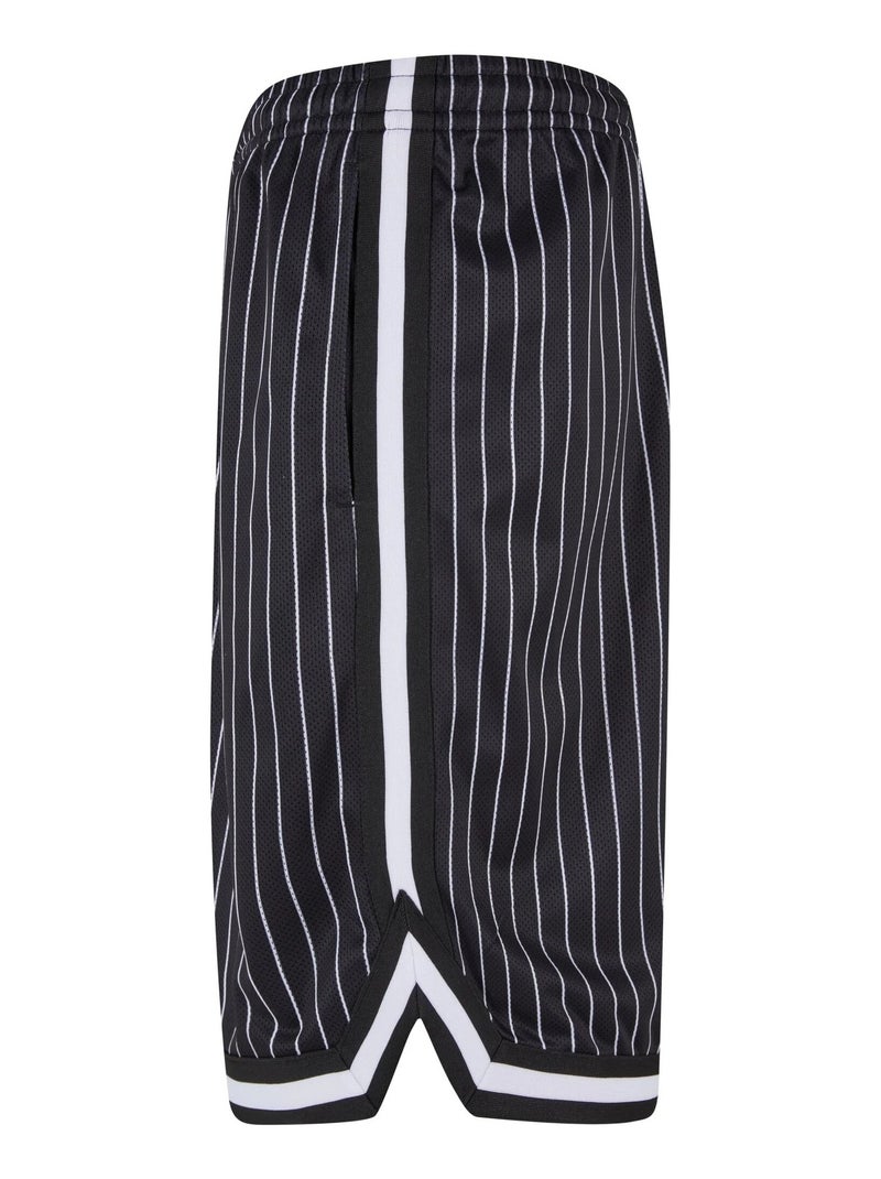 Urban Classics - Short motif/style rayé Noir Blanc - Kiabi