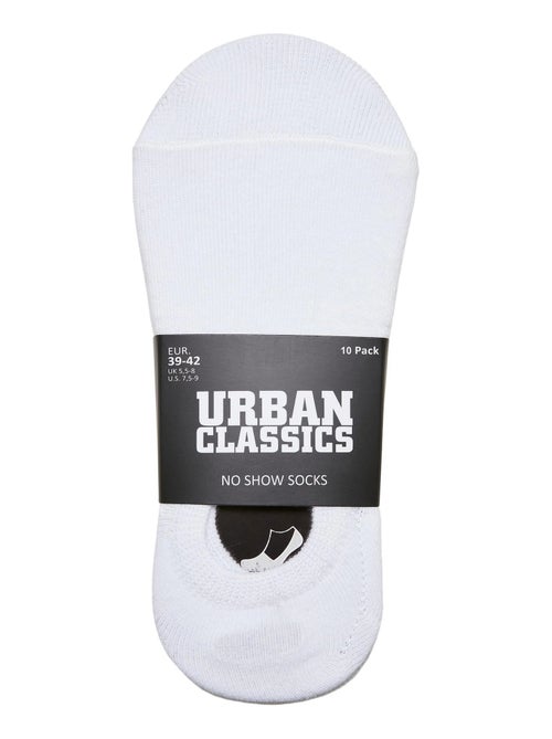 Urban Classics - Socquettes motif/style uni - Kiabi