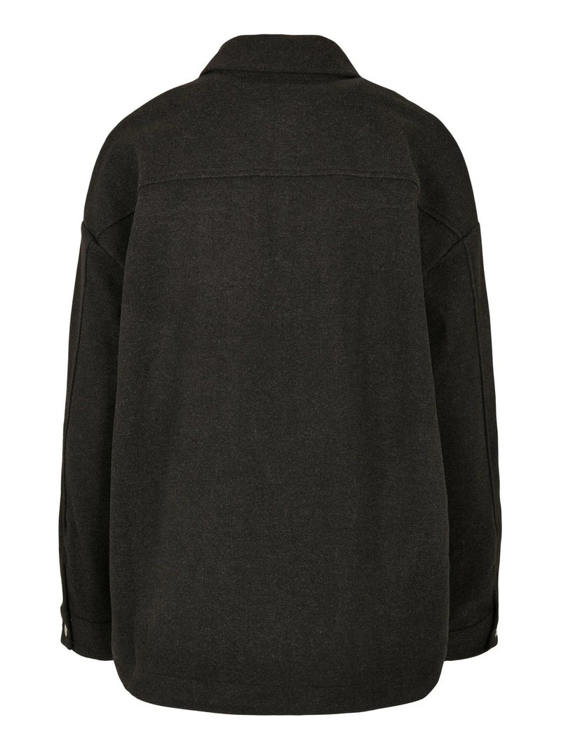 Urban Classics - Surchemise CLASSIC Gris Noir - Kiabi