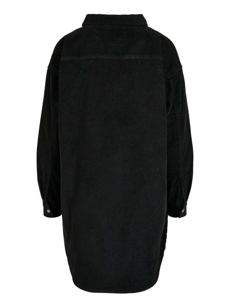Urban Classics - Surchemise manches longues Noir - Kiabi