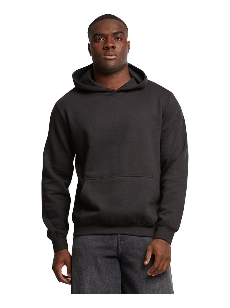 Urban Classics - Sweat à capuche BASIC ESSENTIAL Noir - Kiabi