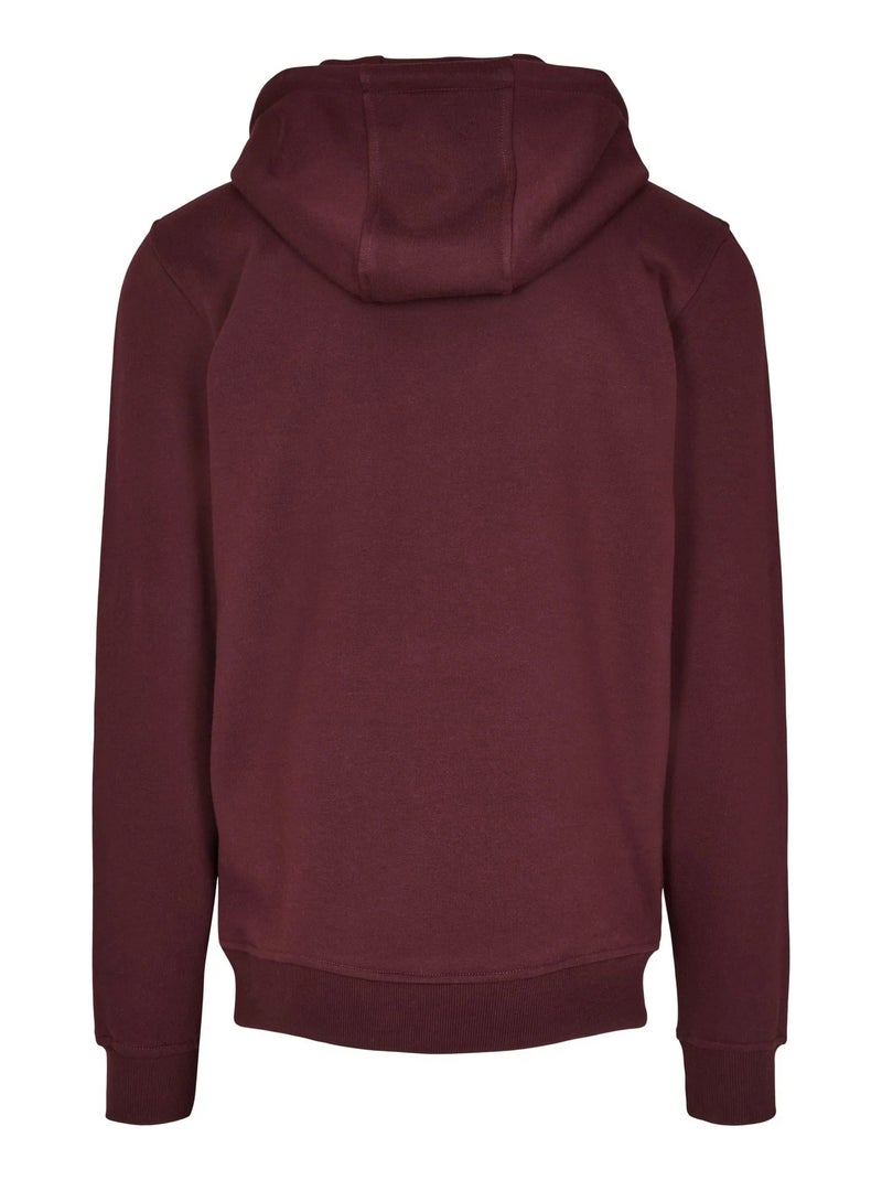 Urban Classics - Sweat à capuche BASIC Rouge carmin - Kiabi