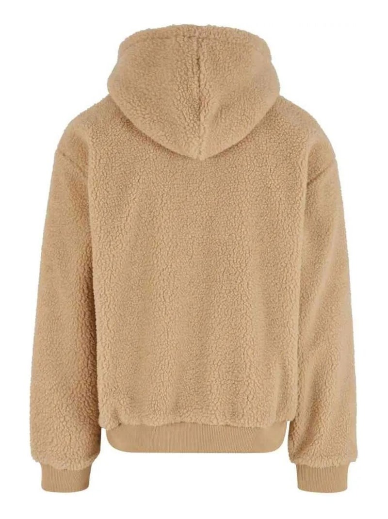Urban Classics - Sweat à capuche Beige - Kiabi