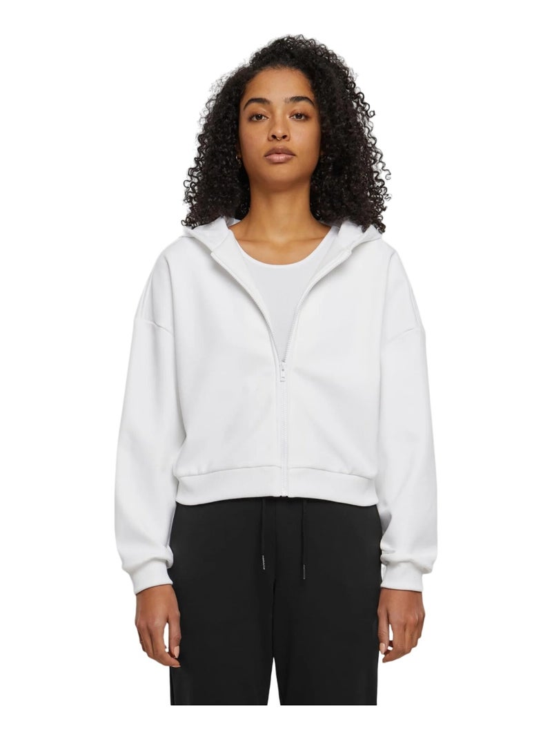 Urban Classics - Sweat à capuche COZY Blanc - Kiabi