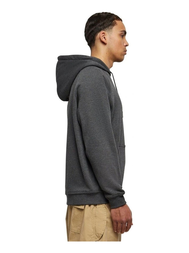 Urban Classics - Sweat à capuche Gris Noir - Kiabi