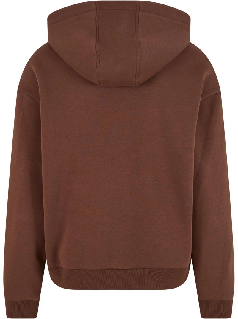 Urban Classics - Sweat à capuche Marron foncé - Kiabi