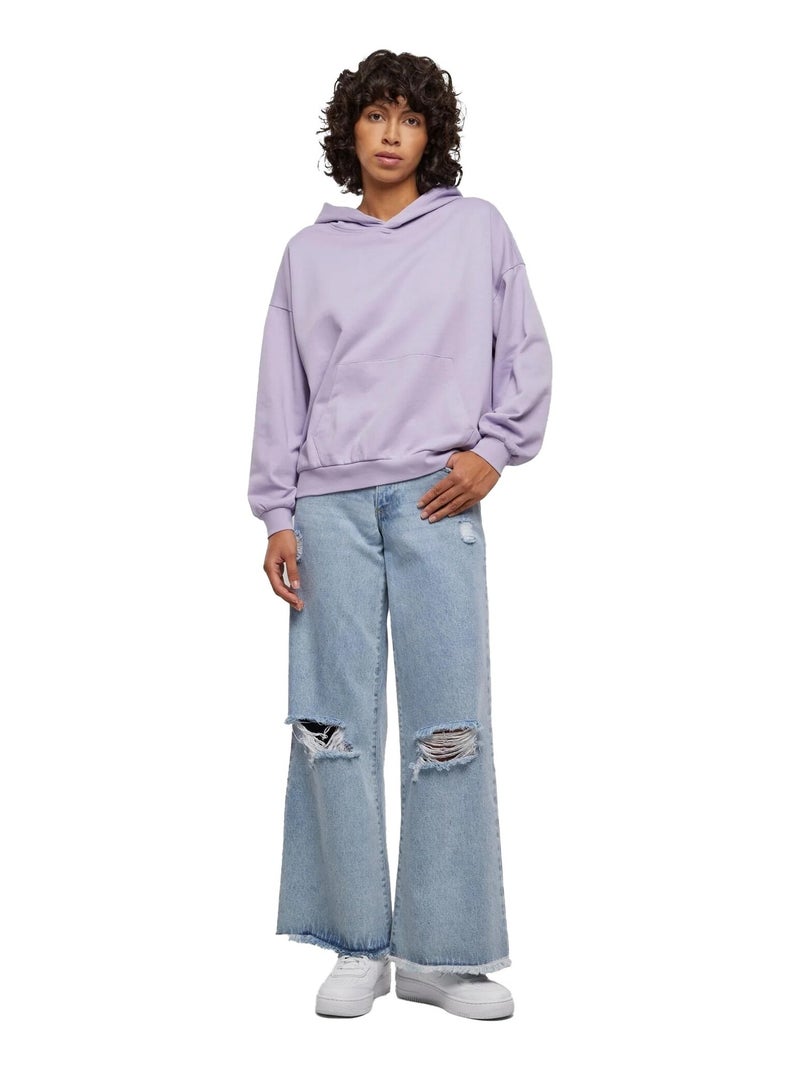 Urban Classics - Sweat à capuche Mauve lilas - Kiabi