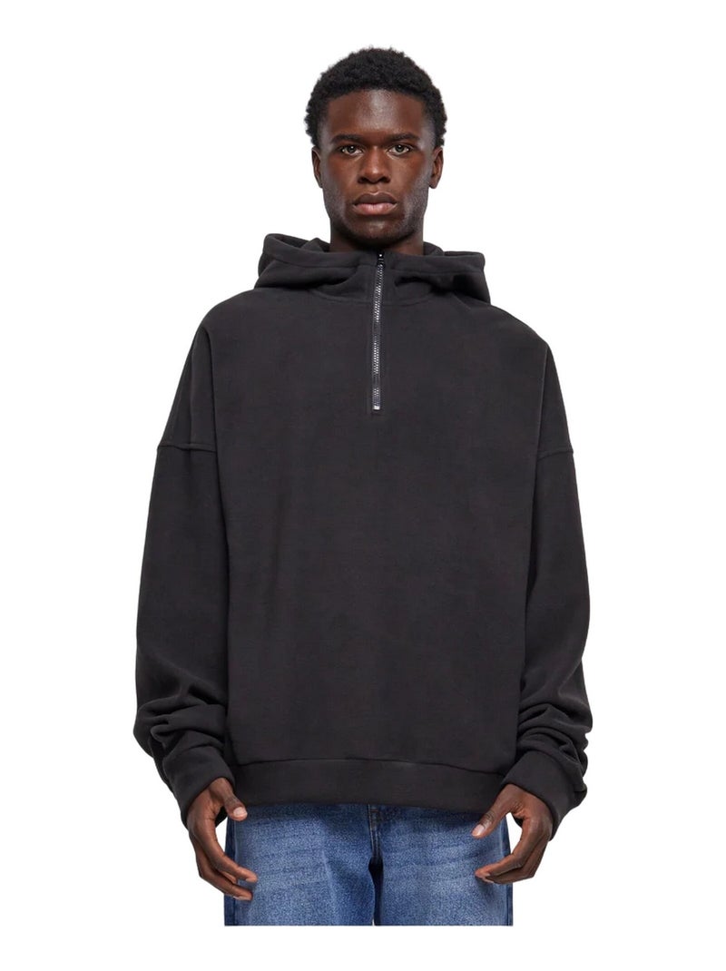 Urban Classics - Sweat à capuche Noir - Kiabi