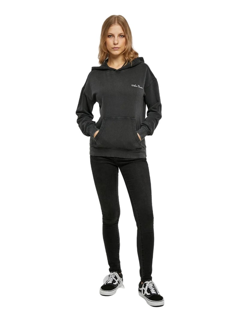 Urban Classics - Sweat à capuche Noir - Kiabi