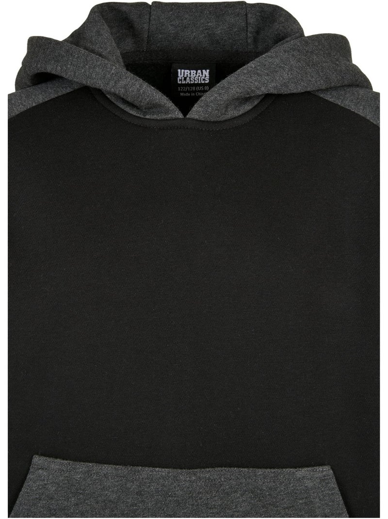 Urban Classics - Sweat à capuche Noir - Kiabi