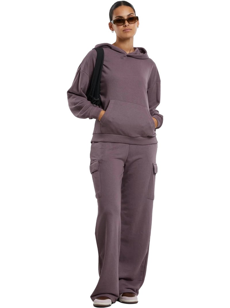 Urban Classics - Sweat à capuche Violet - Kiabi