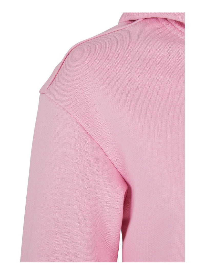 Urban Classics - Sweat à capuche VOLANTS Rose clair - Kiabi
