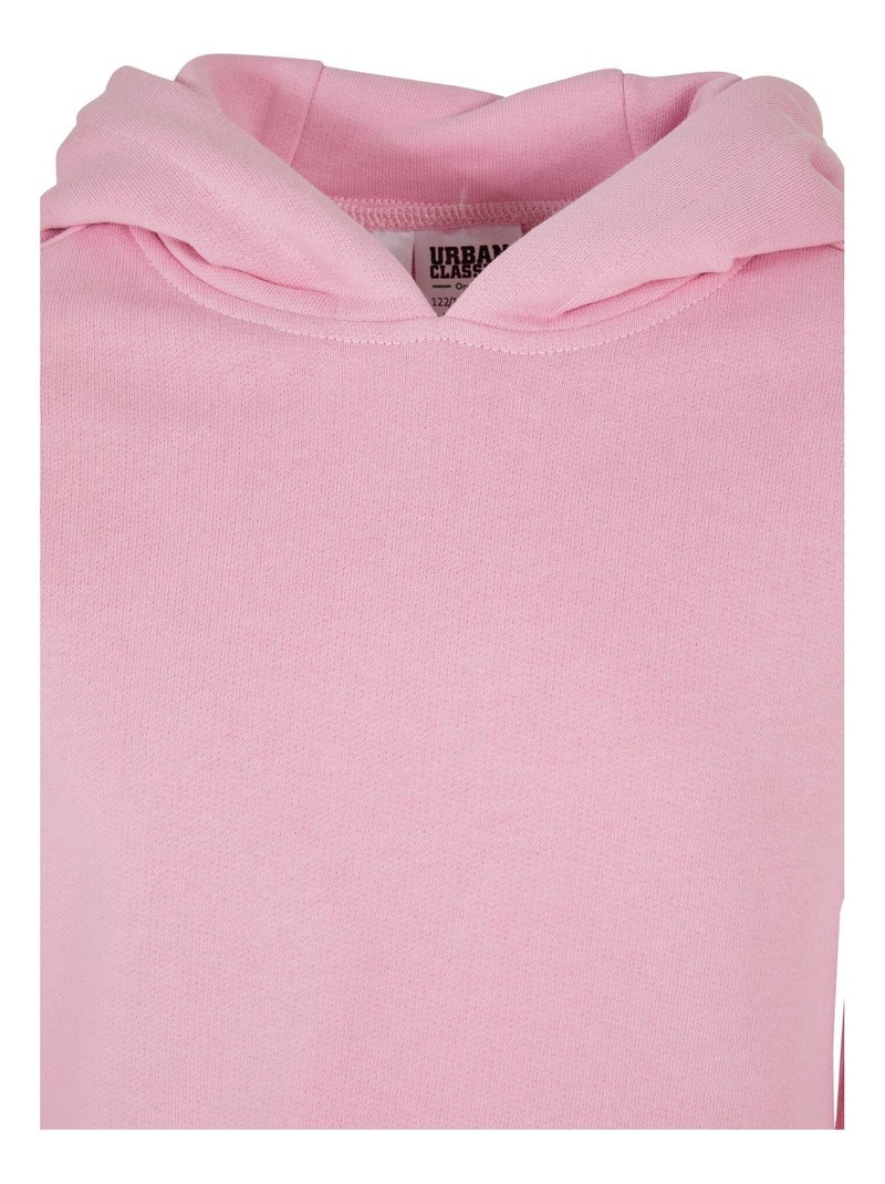 Urban Classics - Sweat à capuche VOLANTS Rose clair - Kiabi