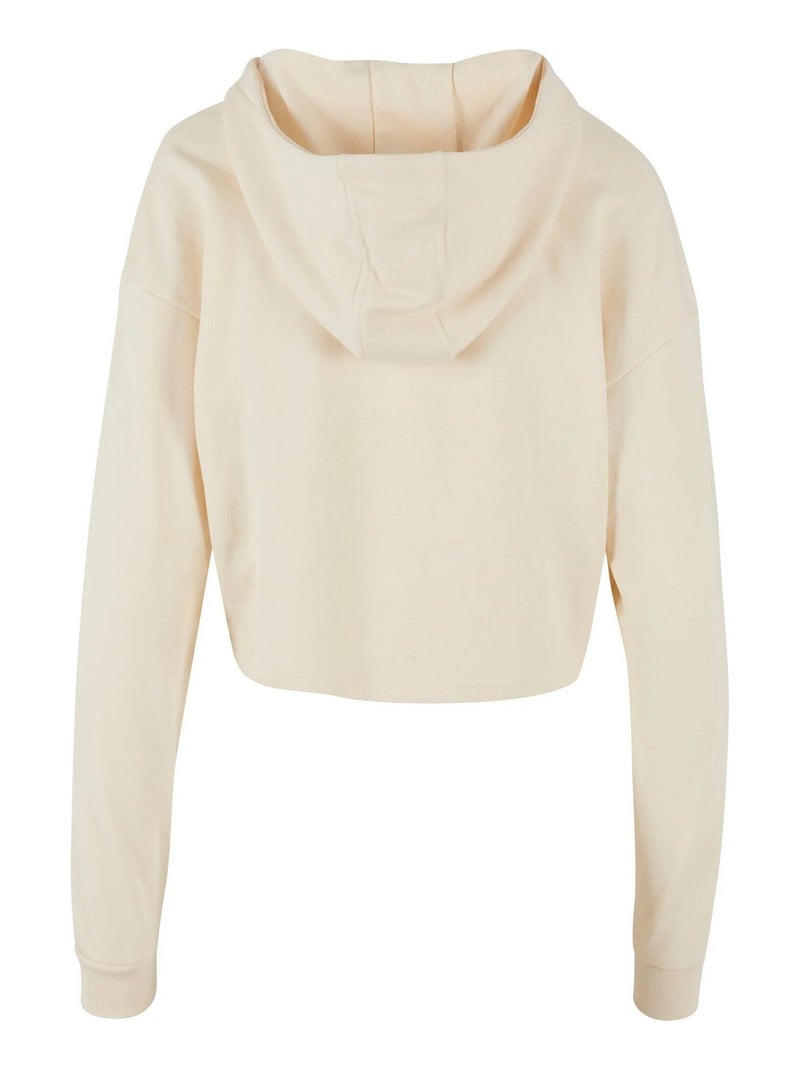 Urban Classics - Sweat court à capuche Blanc nacré - Kiabi