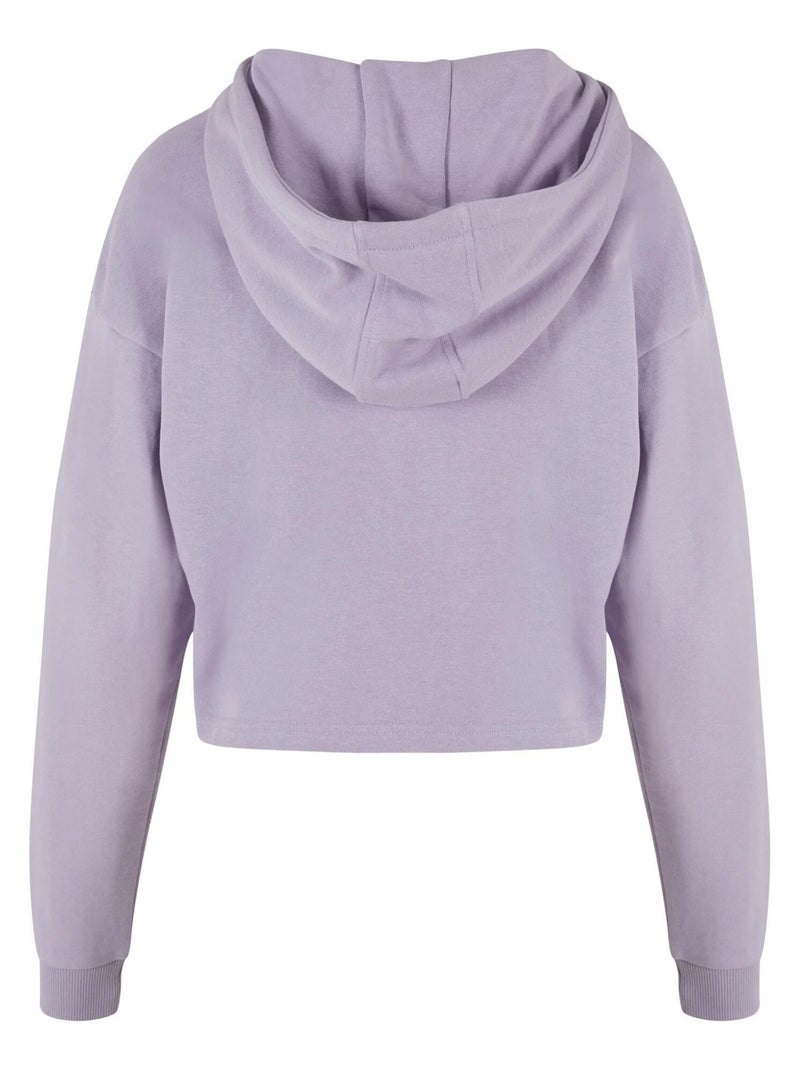 Urban Classics - Sweat court à capuche Mauve lilas - Kiabi