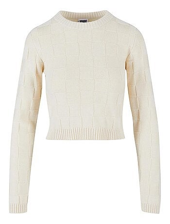 Urban Classics - Sweat motif/style à carreaux