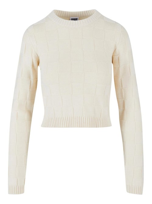 Urban Classics - Sweat motif/style à carreaux - Kiabi