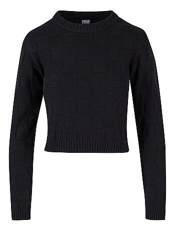 Urban Classics - Sweat motif/style à carreaux