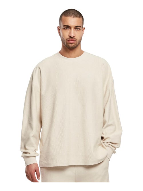 Urban Classics - Sweat motif/style Côtelé - Kiabi