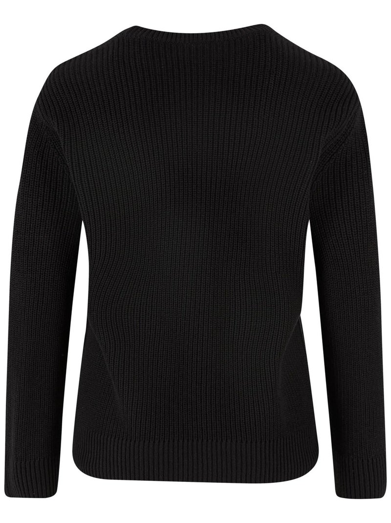 Urban Classics - Sweat motif/style Côtelé Noir - Kiabi