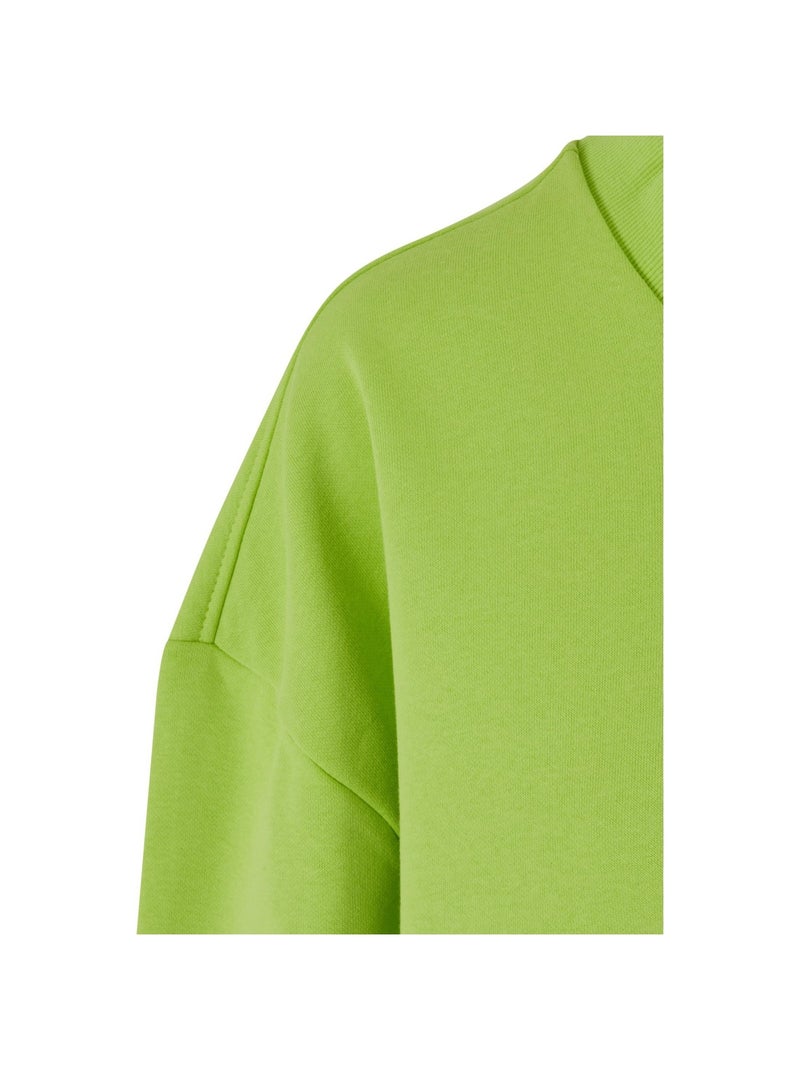 Urban Classics - Sweat motif/style Court Jaune fluo - Kiabi
