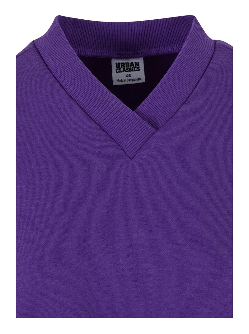 Urban Classics - Sweat motif/style Court Violet - Kiabi